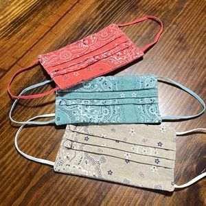 American Eagle Bandana Reusable Face Masks 3Pack